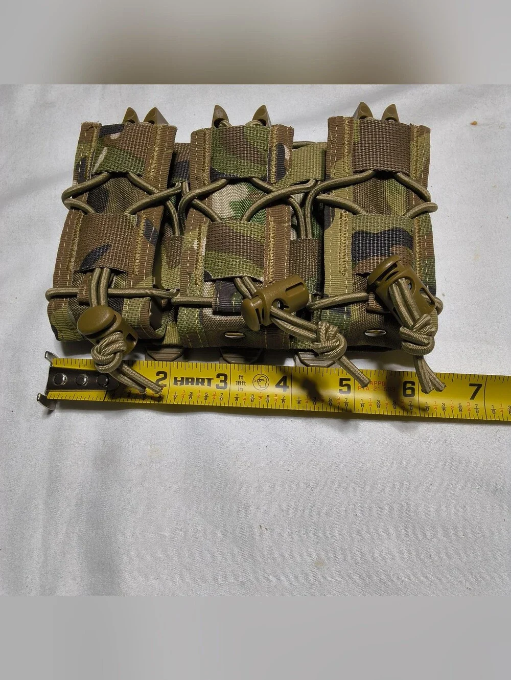 Tactical Triple Magazine Placard/Pouch New - Picture 6 of 7